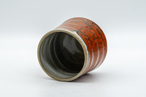 Japanese Teacup - Speckled Glaze Spiral Yunomi - 120ml