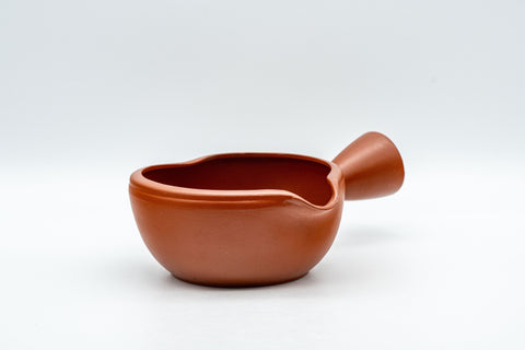 Japanese Yuzamashi - Heart-shaped Red Shudei Tokoname-yaki Water Cooler - 170ml