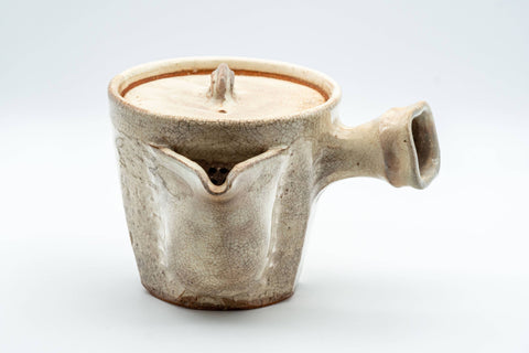 Japanese Kyusu - Octogonal Hagi-yaki Do-ake Teapot - 350ml - Tezumi