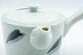 Tezumi — Japanese Kyusu - Porcelain Debeso Teapot - 250ml — closeup of the decoration