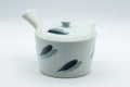 Tezumi — Japanese Kyusu - Porcelain Debeso Teapot - 250ml — three-quarter view from the opposite side