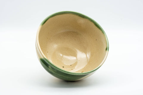 Japanese Matcha Bowl - 宗風 Sofu Wan-nari Oribe-yaki Chawan - 300ml