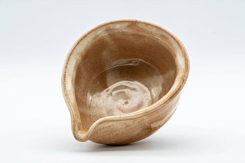 Japanese Katakuchi - Warm Orange Hagi-yaki Water Cooler - 120ml - Tezumi