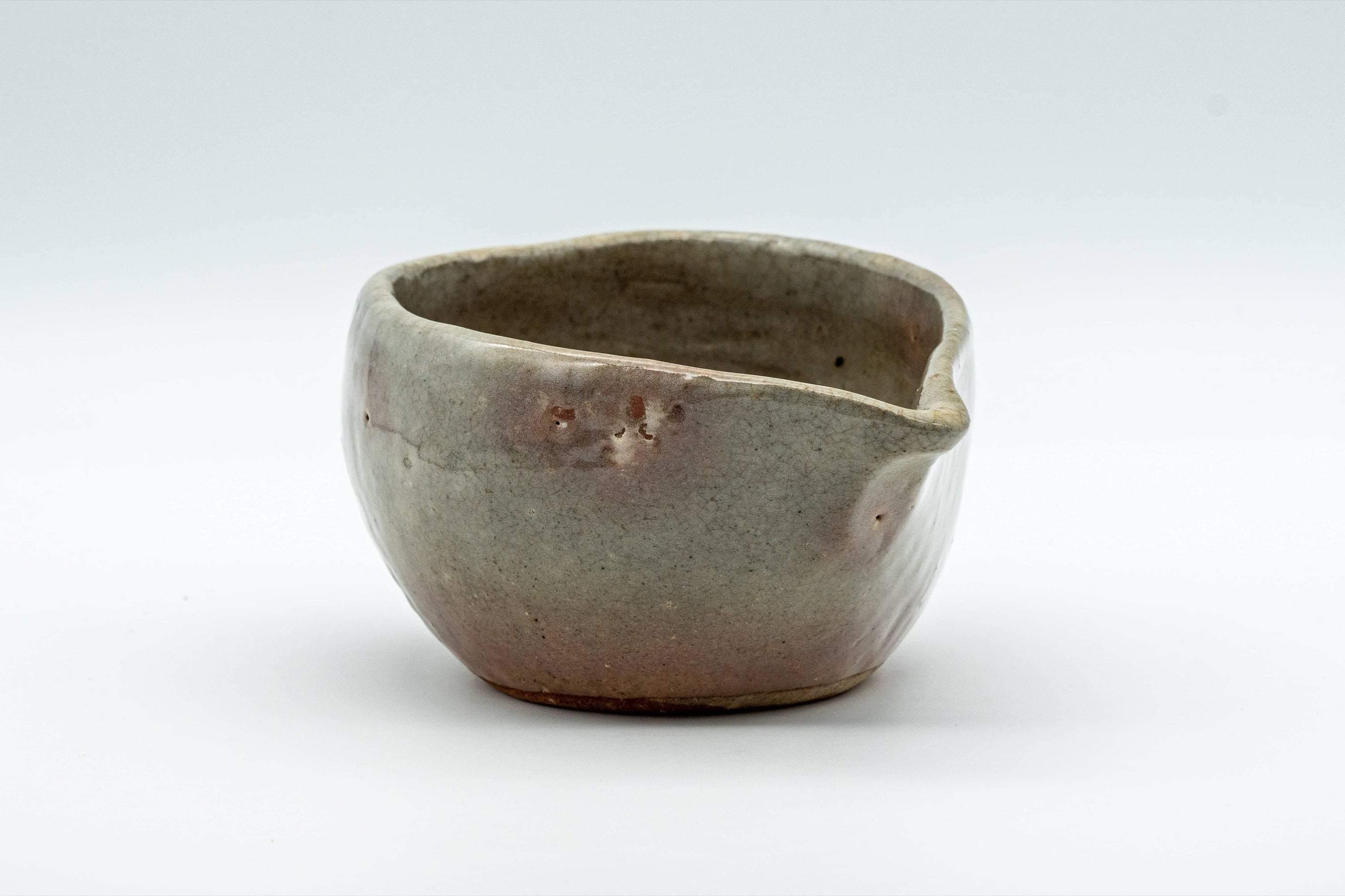 Japanese Katakuchi - Peach Spotted Grey Glazed Water Cooler - 130ml - Tezumi