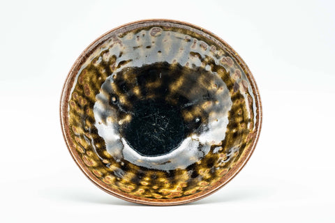 Japanese Matcha Bowl - Drip-Glazed Hira-gata Chawan - 200ml