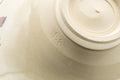 Japanese Matcha Bowl - 郎山 Wan-nari Kyo-yaki Chawan - 450ml - underside view showing the foot