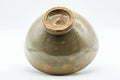 Japanese Matcha Bowl - Floral Gohonte Sugi-nari Chawan - 350ml - underside of the bowl showing the foot ring