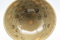 Japanese Matcha Bowl - Floral Gohonte Sugi-nari Chawan - 350ml - wide view of the underside and lower body