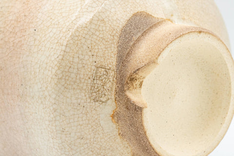 Japanese Teacups - Pair of Gohonte Hagi-yaki Meoto Yunomi with Wooden Box - 180ml