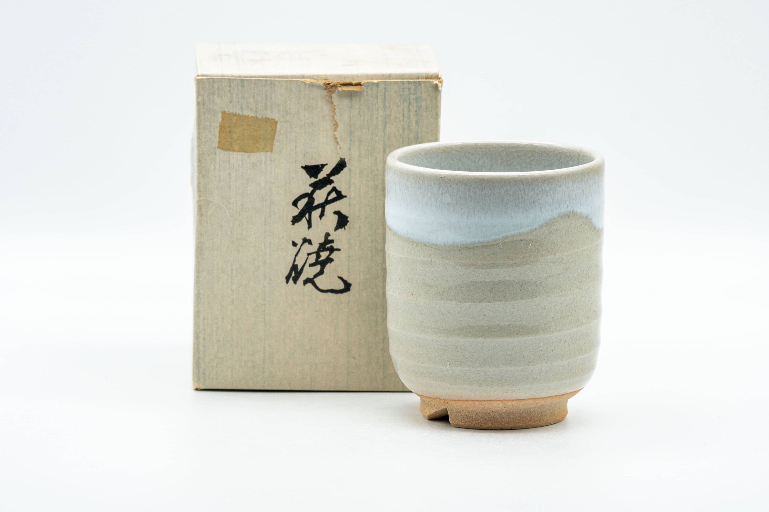 Japanese Teacup - 萩殿窯 Hagiden Kiln Hagi-yaki Yunomi - 150ml