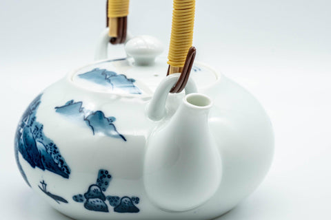 Japanese Dobin - Arita-yaki Porcelain Debeso Teapot - 450ml - Tezumi
