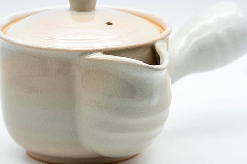 Japanese Kyusu - 椿秀窯 Tsubakihide Kiln Hagi-yaki Do-ake Teapot - 315ml