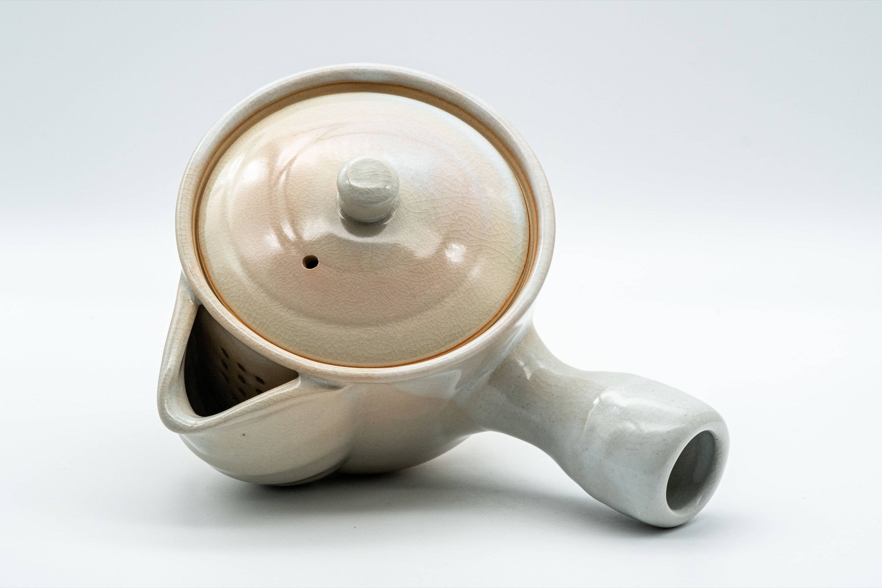 Tsubakihide Kiln Hagi-yaki Teapot - Thumbnail 3