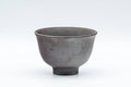 Japanese Teacups - Set of 5 Banko-yaki Senchawan - 55ml - eye-level side view of a single cup