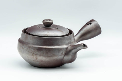 Japanese Kyusu - Sleek Banko-yaki Ceramic Filter Teapot - 200ml - Tezumi