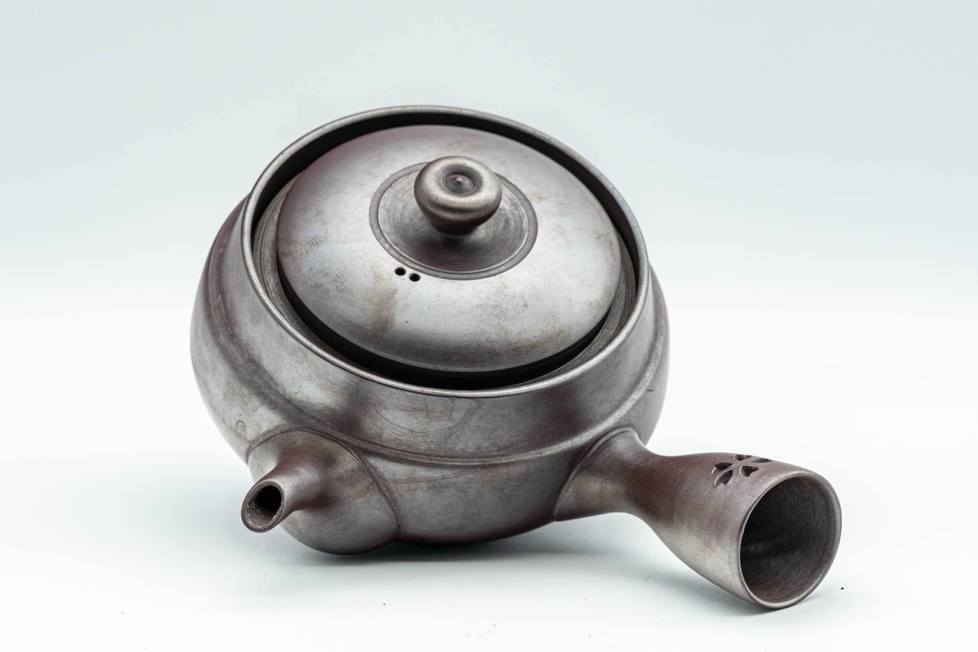 Japanese Kyusu - Sleek Banko-yaki Ceramic Filter Teapot - 200ml - Tezumi