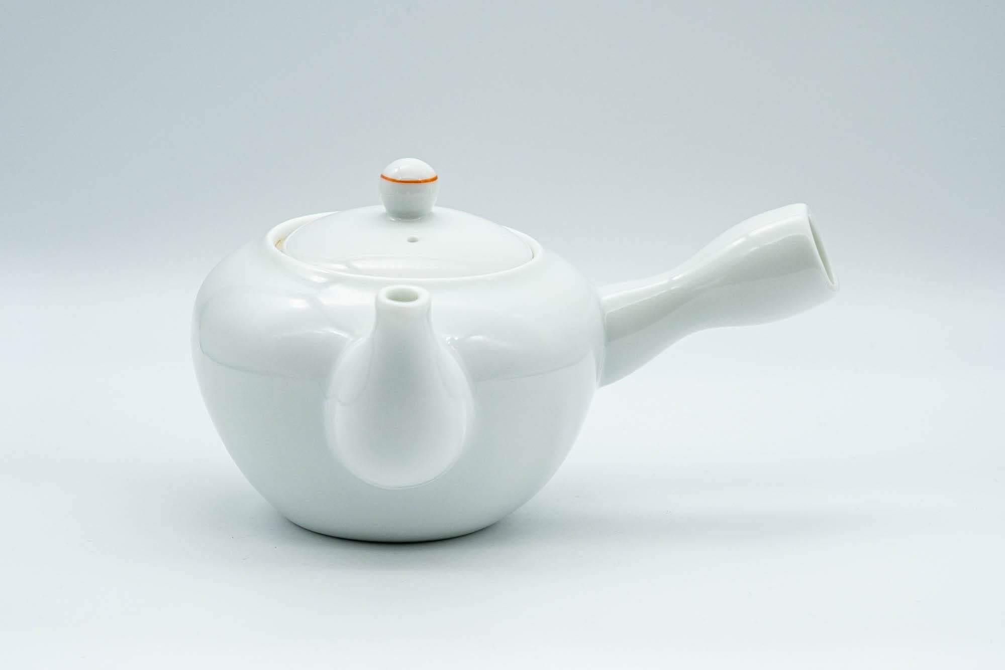 Japanese Kyusu - Persimmon Porcelain Arita-yaki Debeso Teapot  - 300ml - Tezumi