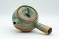 Tezumi — Japanese Kyusu - Speckled Green Glazed Serpent Lid Teapot - 350ml — top-down view of the lid