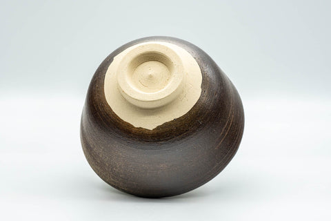 Japanese Matcha Bowl - Matte Brown Glazed Chawan - 450ml