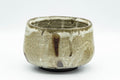 Japanese Matcha Bowl - Beige Drip-Glazed Chawan - 500ml - Tezumi