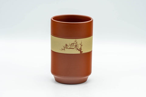 Japanese Teacup - Bamboo Decorated Tokoname-yaki Yunomi - 170ml - Tezumi