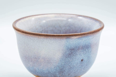 Japanese Teacups - Pair of Lavender Hagi-yaki Yunomi - 125ml - Tezumi