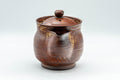 Tezumi — Japanese Houhin - Burgundy Nasu-gata Do-ake Houhin - 400ml — three-quarter view