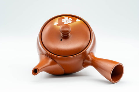 Japanese Kyusu - 常滑焼 Tokoname-yaki Basket Strainer Teapot - 300ml