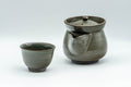 Japanese Tea Set - Otani-yaki Do-ake Houhin Teapot and Yunomi Teacup - 250ml - houhin teapot with its matching yunomi teacup