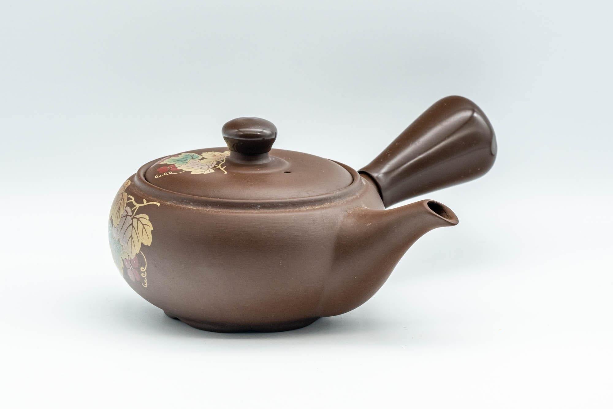 Japanese Kyusu - Autumn Leaves Banko-yaki Teapot - 290ml - Tezumi