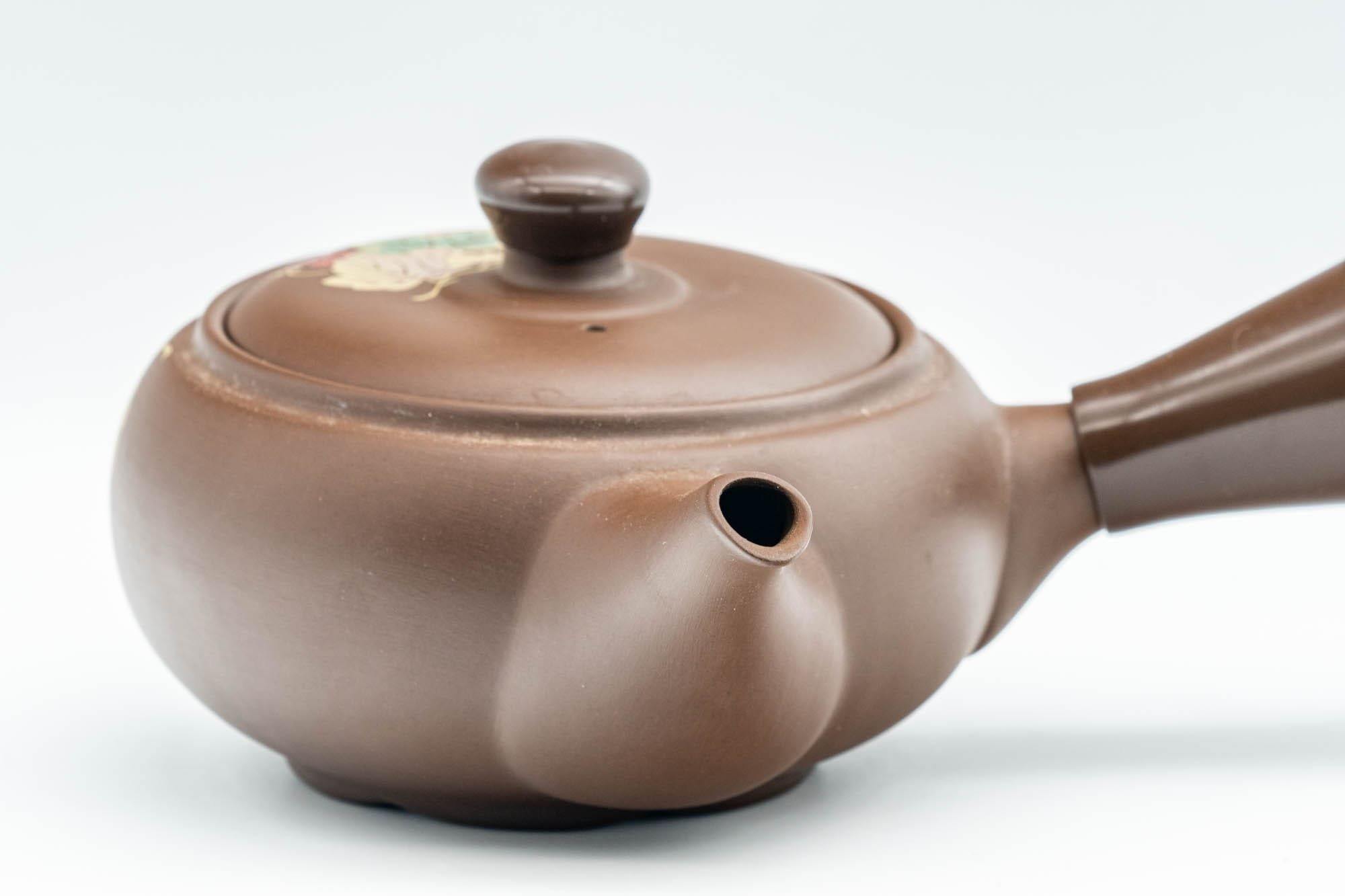 Japanese Kyusu - Autumn Leaves Banko-yaki Teapot - 290ml - Tezumi