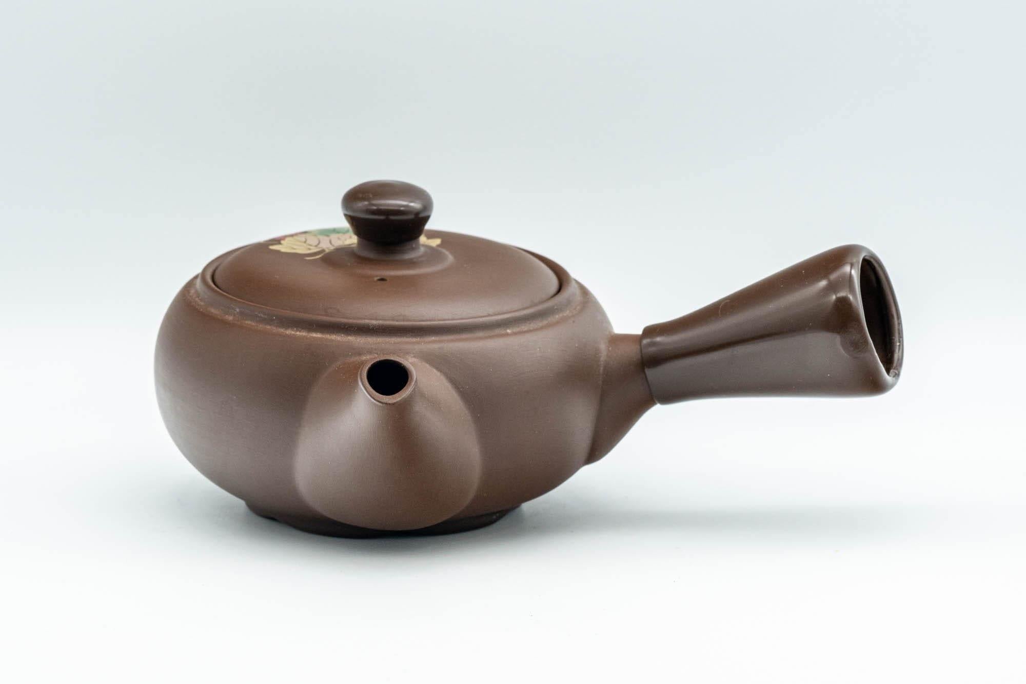 Japanese Kyusu - Autumn Leaves Banko-yaki Teapot - 290ml - Tezumi
