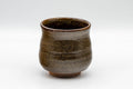 Japanese Teacup - Brown Glazed Tulip-Shaped Yunomi  - 170ml - Tezumi