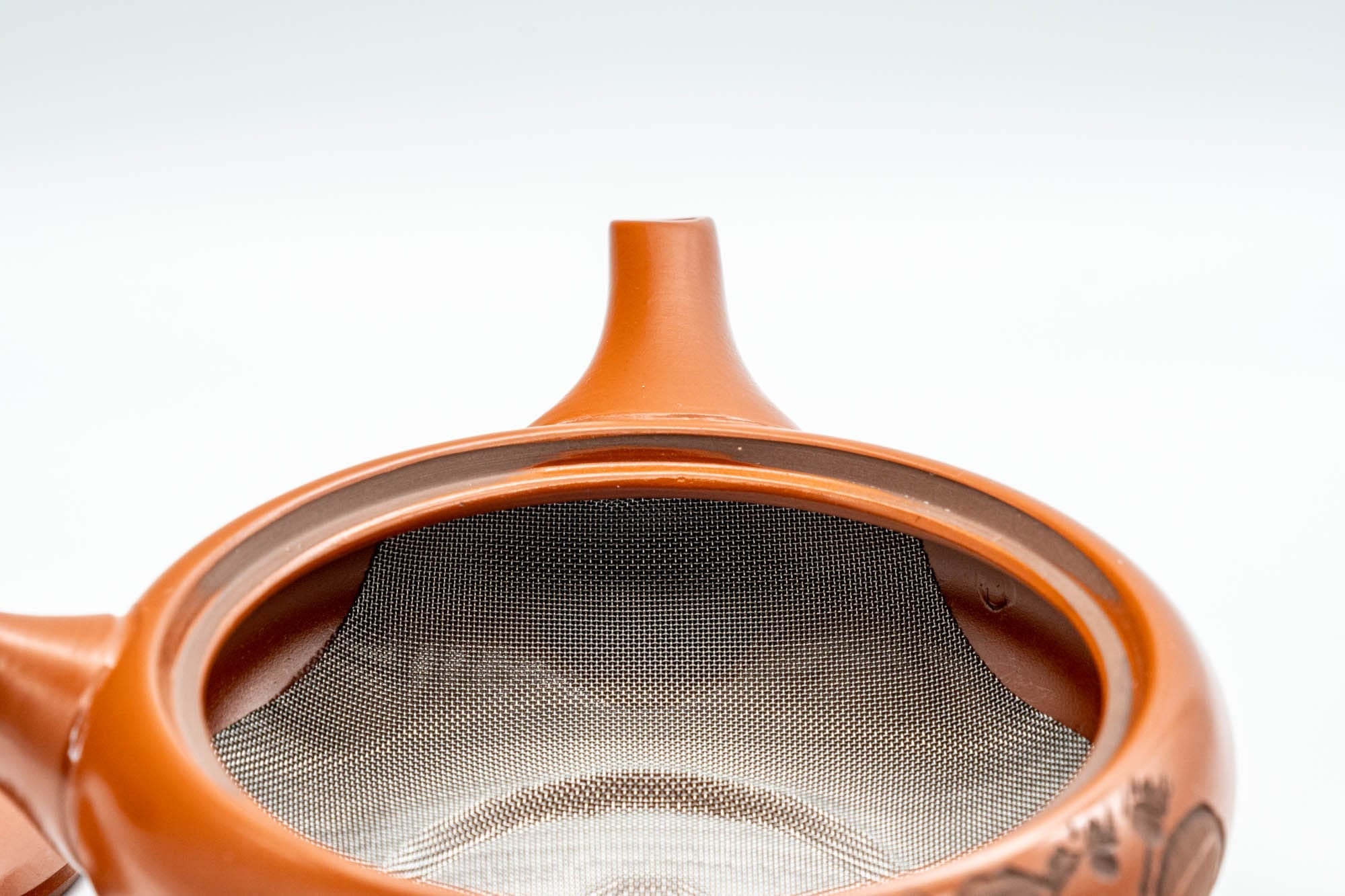 Japanese Kyusu - Gourd Hira-gata Tokoname-yaki Nozomi Teapot - 200ml - Tezumi