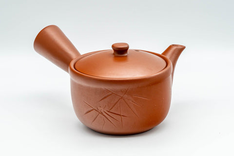 Japanese Kyusu - Bamboo Tokoname-yaki Teapot - 275ml - Tezumi