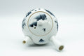 Japanese Kyusu - Porcelain Arita-yaki Debeso Teapot - 240ml - Tezumi