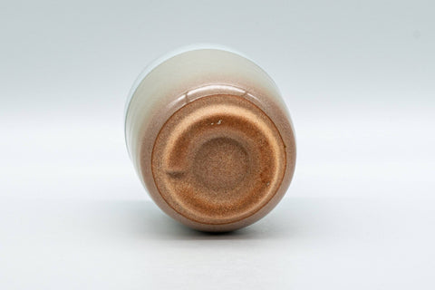 Japanese Teacup - 天鵬山 Tsubaki Kiln 椿窯 Tsutsu-gata Hagi-yaki Yunomi - 180ml