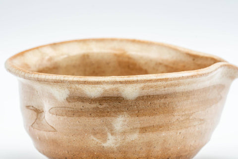 Japanese Katakuchi - Warm Orange Hagi-yaki Water Cooler - 120ml - Tezumi