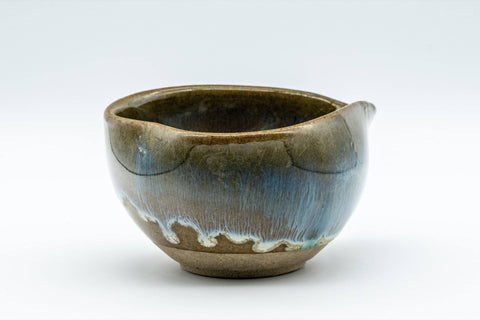 Japanese Katakuchi - Vibrant Glazed Agano-yaki Water Cooler - 150ml - Tezumi