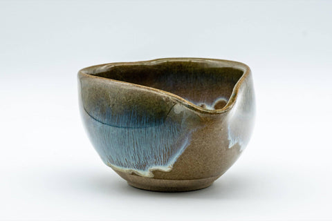 Japanese Katakuchi - Vibrant Glazed Agano-yaki Water Cooler - 150ml - Tezumi