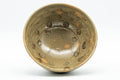 Japanese Matcha Bowl - Floral Gohonte Sugi-nari Chawan - 350ml - angled view from above showing the interior