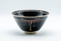 Japanese Matcha Bowl - Teiichi Oketani 定一桶谷 Black Tenmoku Kyo-yaki Chawan with Fukurin - 300ml - Tezumi