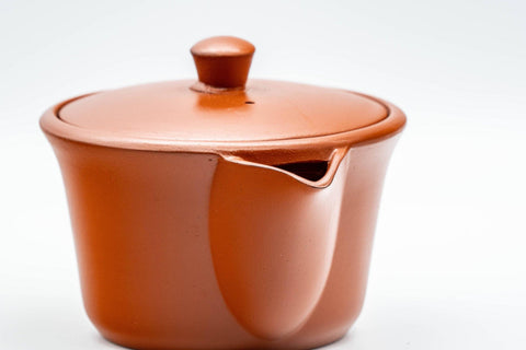 Tezumi — Japanese Houhin - Classic Tokoname-yaki Teapot - 175ml — closeup of the decoration