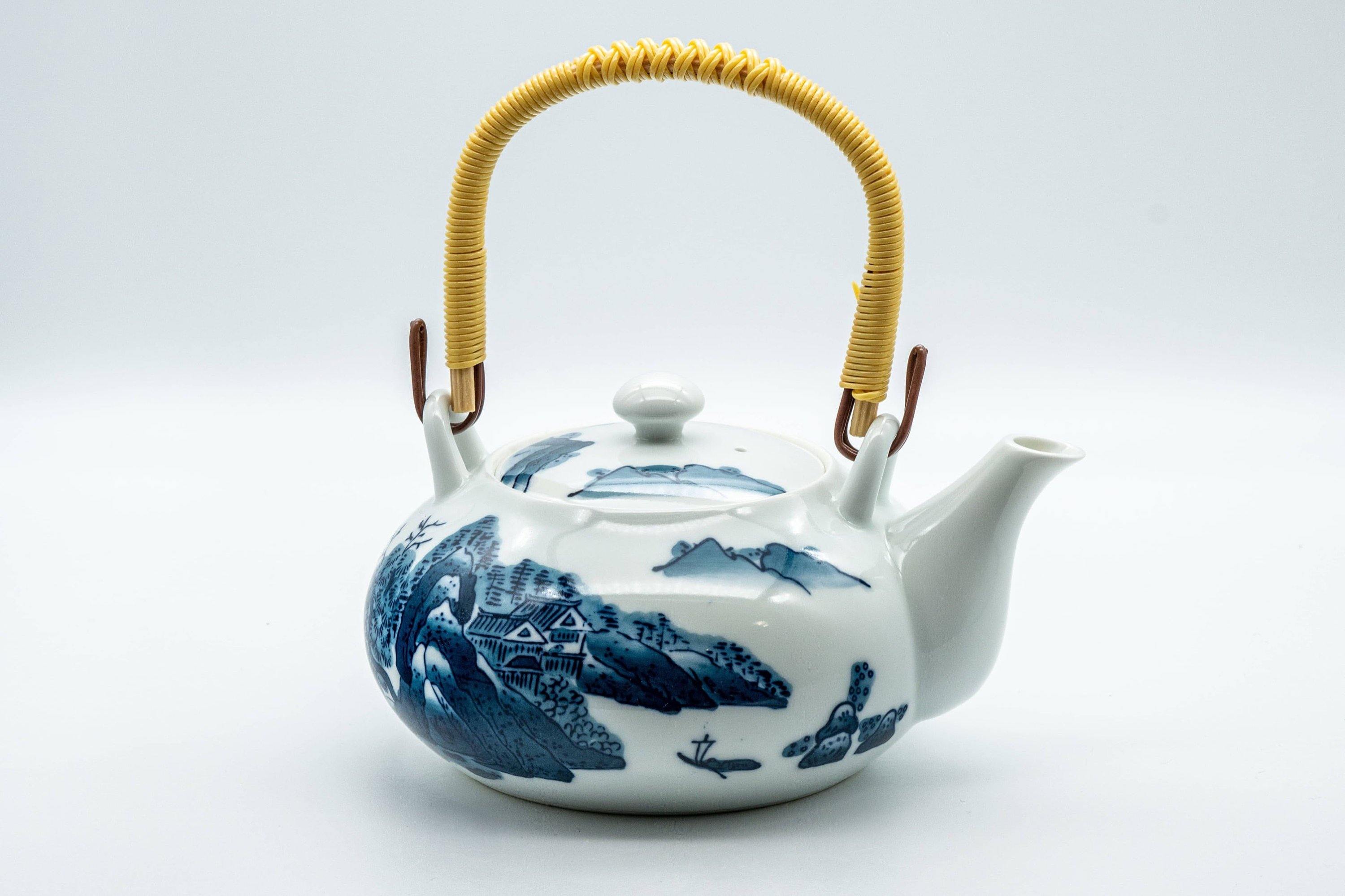 Japanese Dobin - Arita-yaki Porcelain Debeso Teapot - 450ml - Tezumi