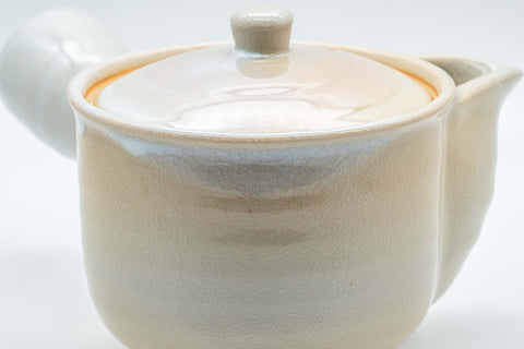 Japanese Kyusu - 椿秀窯 Tsubakihide Kiln Hagi-yaki Do-ake Teapot - 315ml