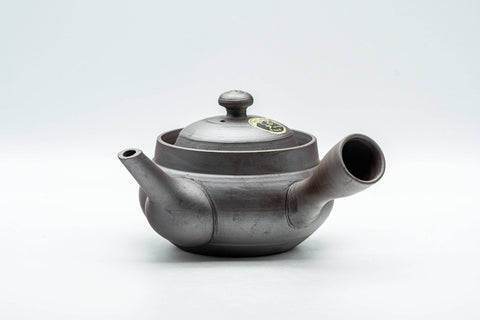 Tezumi — Japanese Kyusu - Classic Banko-yaki Teapot - 220ml — three-quarter view