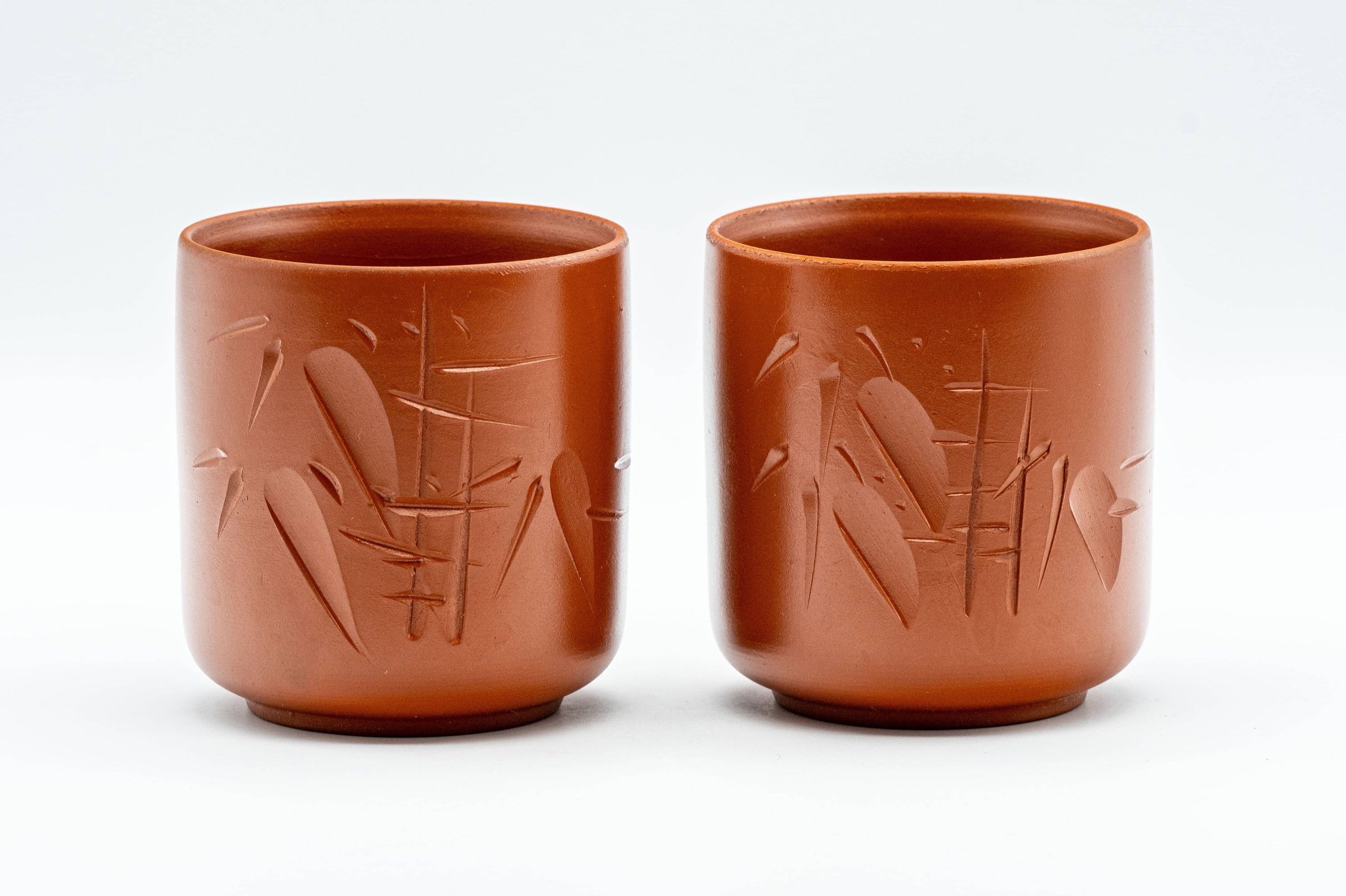 Tezumi Tokoname-yaki Meoto Yunomi Teacups - Thumbnail 4