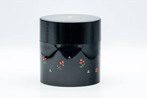 Japanese Chazutsu - Floral Tea Canister - 350ml - Tezumi