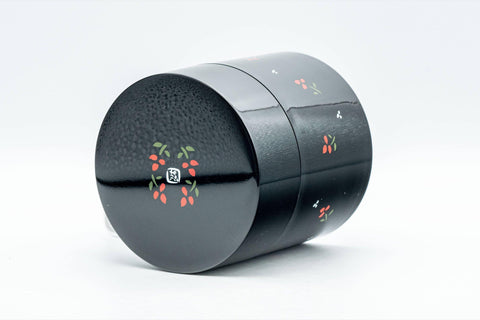 Japanese Chazutsu - Floral Tea Canister - 350ml - Tezumi