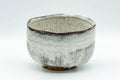 Tezumi — Japanese Matcha Bowl - Wabi-Sabi White Glazed Chawan - 400ml — front view